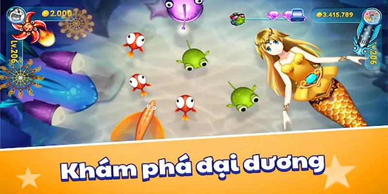 Những con mồi xuất hiện trong game bắn cá Ica